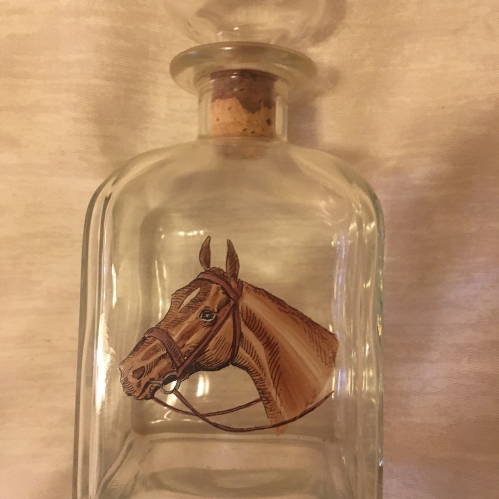 Horse Head Decanter RARE 1 LEFT‼️ - Picture 2 of 2